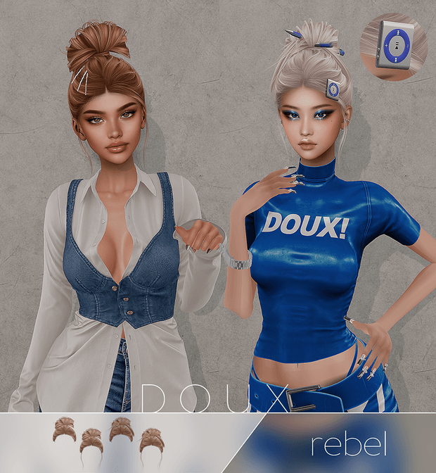 Прическа Rebel Hairstyle